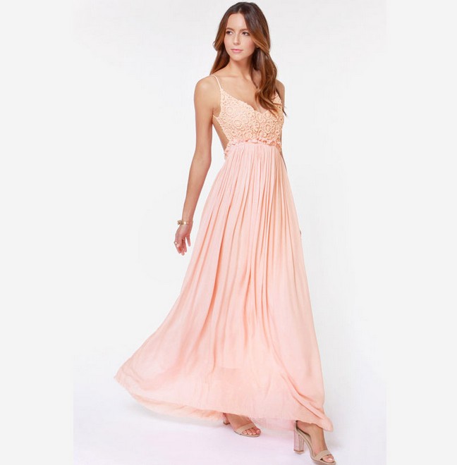 ankle length maxi dress
