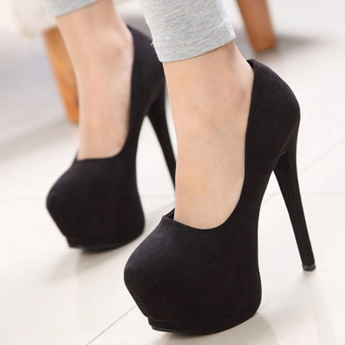 classy black heel