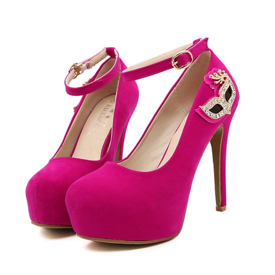 fashion shoes high heels pink