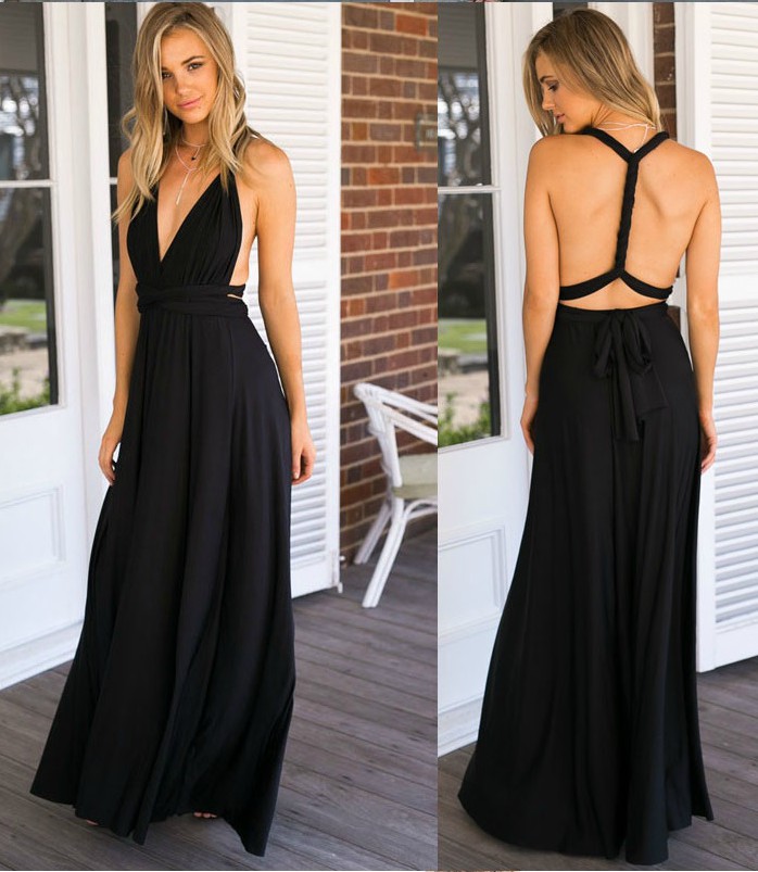 long goddess dress