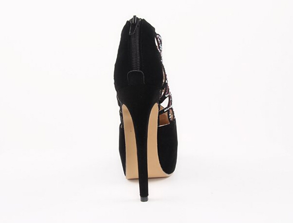 luxury black pumps