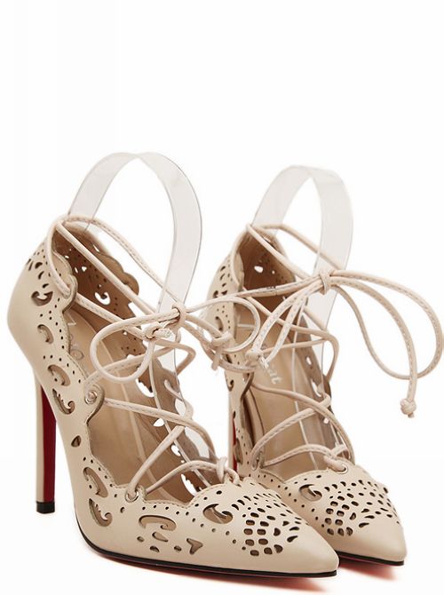 side cut out pumps